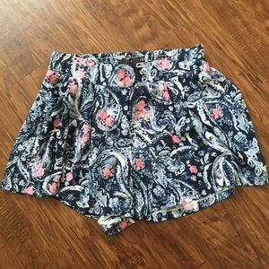 Paisley shorts from Torrid